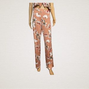 Revamped Floral Flare Pants. Size:L